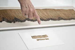 The papyrus is preserved in the Israel Antiquities Authority's Dead Sea Scrolls laboratories.