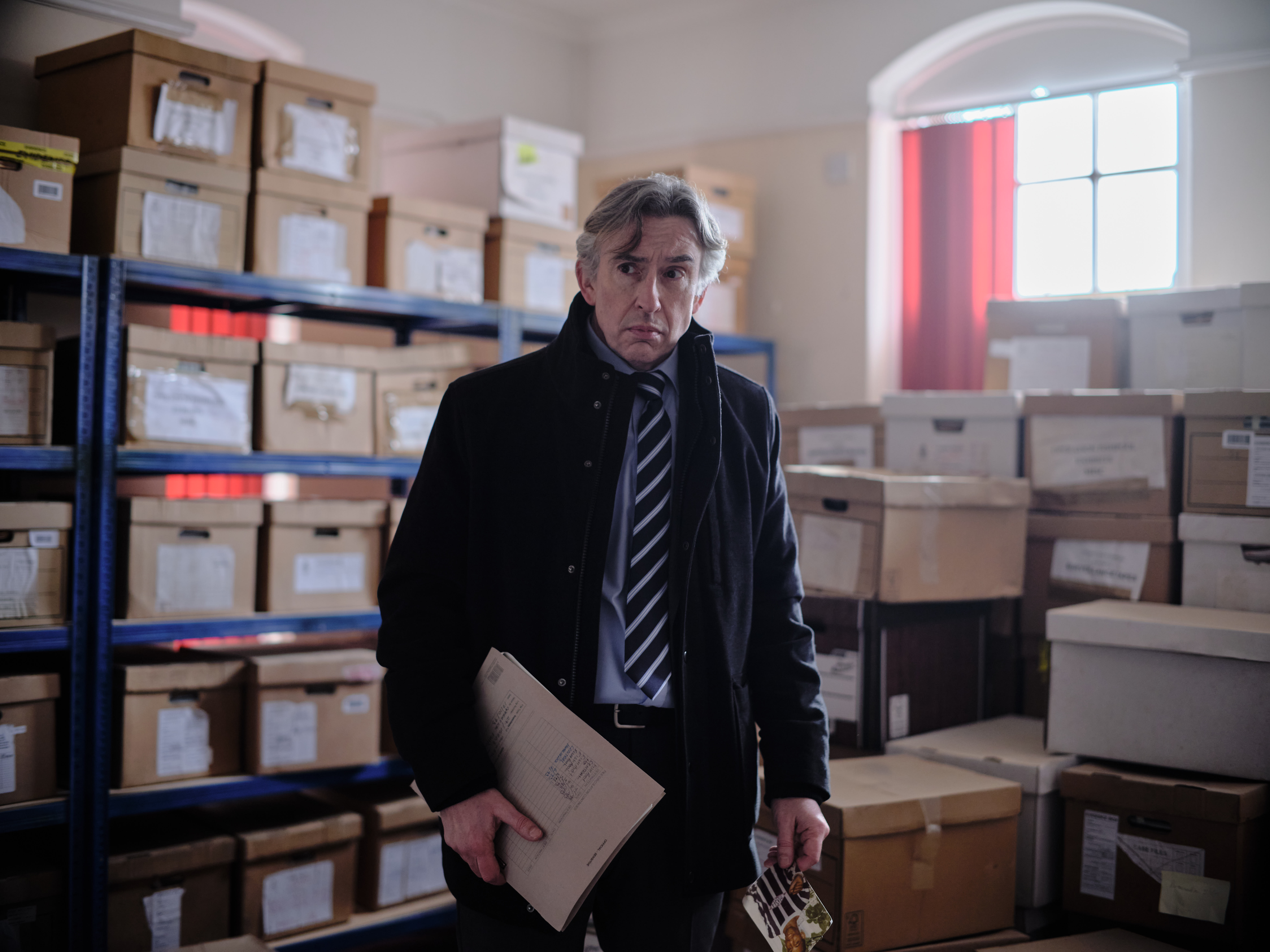 TV tonight STEVE COOGAN as Clive Driscoll.