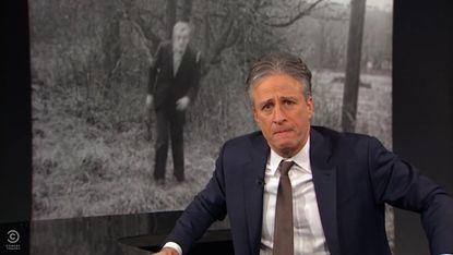 Jon Stewart sees zombies