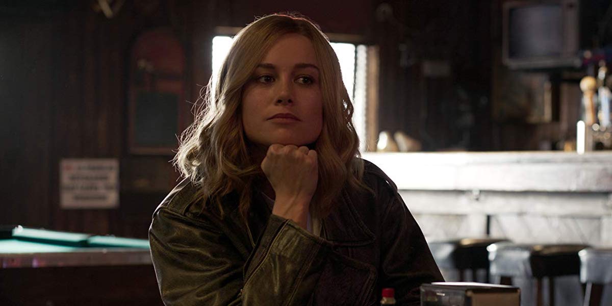 Brie Larson as Carol Danvers in Captain Marvel