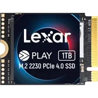 Lexar Play 2230 | 1 TB | NVMe | PCIe 4.0 | 5,200 MB/s read | 4,700 MB/s write | $109.99 at Amazon