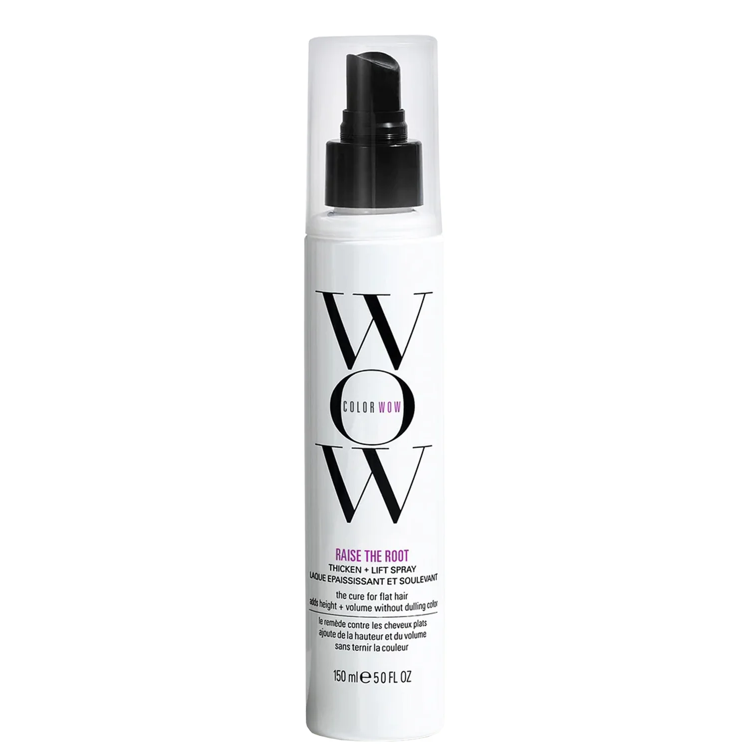 Cor uau, levante o espessamento da raiz + spray de elevação 150ml