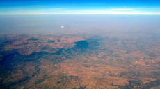 landscape showing the east africa rift valley panorama from Ethiopia 