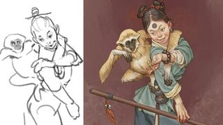 tutorial on gestures in character art