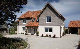 oak frame passivhaus self build home