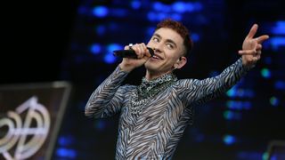 Olly Alexander on stage