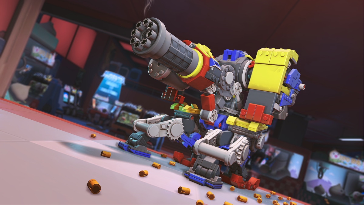 Prepare yourself for a team wipeout now Bastion can carpet bomb in Overwatch 2