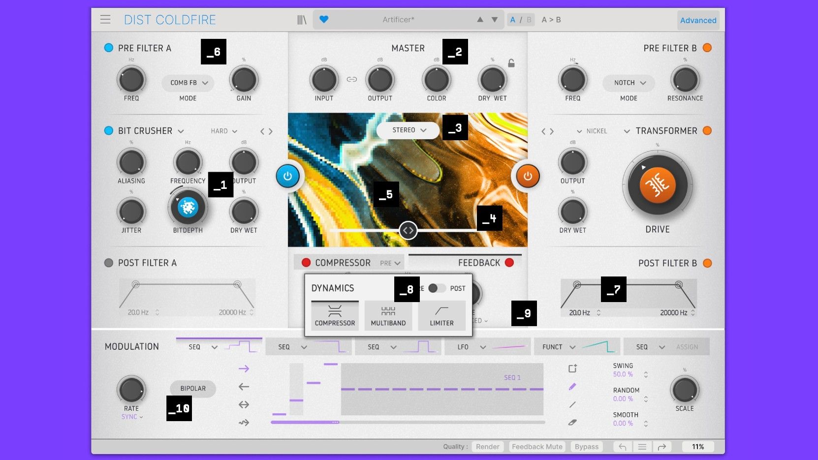 Dist coldfire vst