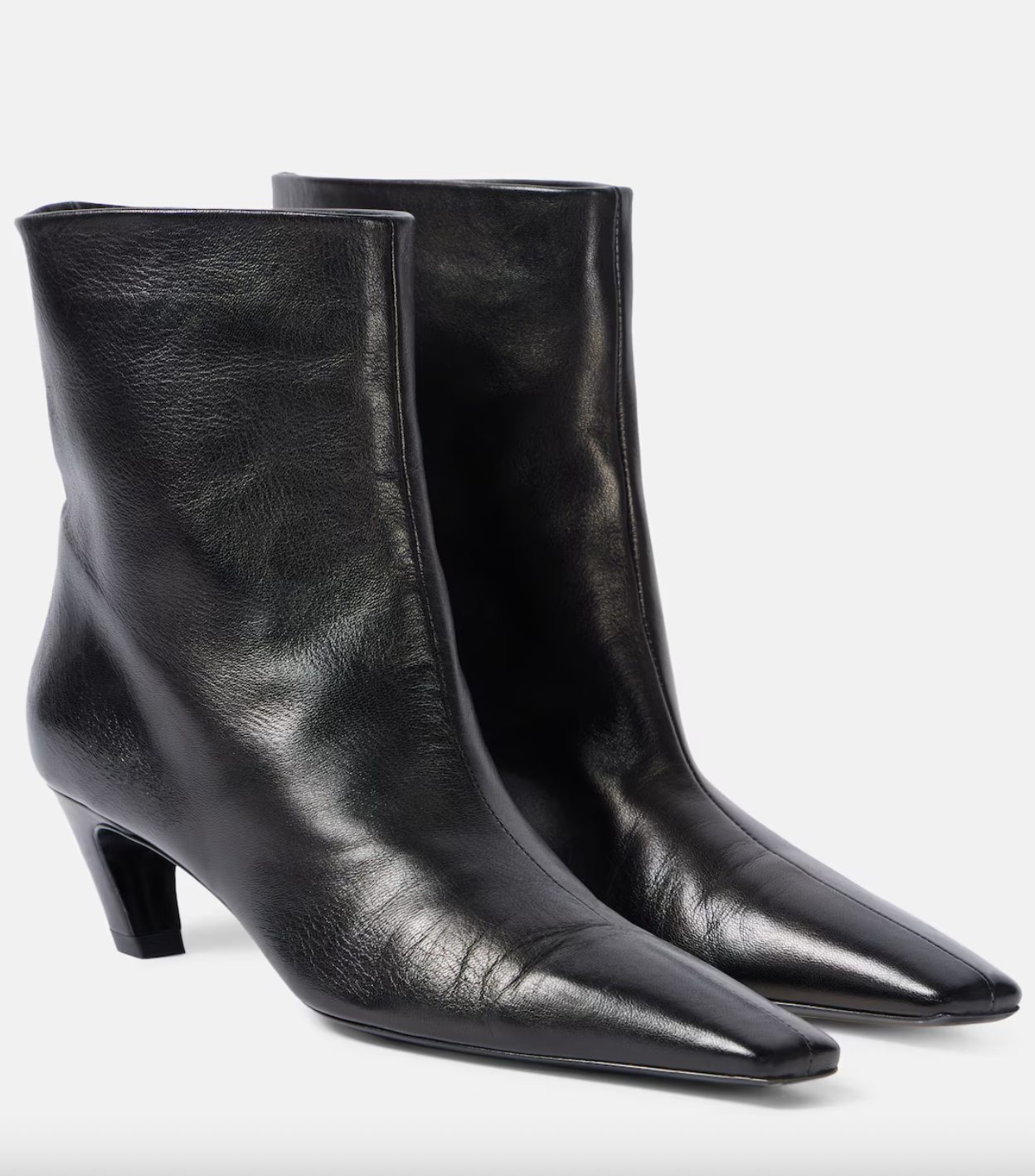 Khaite, Arizona Leather Ankle Boots