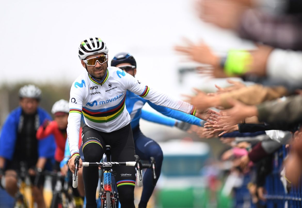 Alejandro Valverde meets the fans