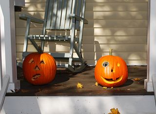 Home Security Pumpkin