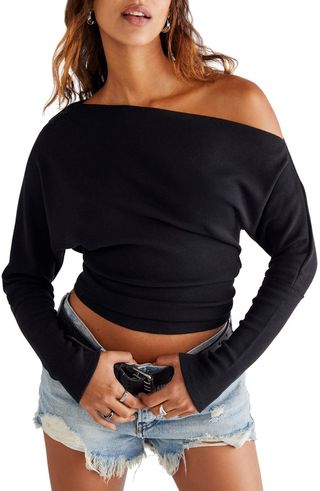 We the Free Fuji Off the Shoulder Thermal Top