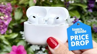 AirPods Pro 3 held in hand