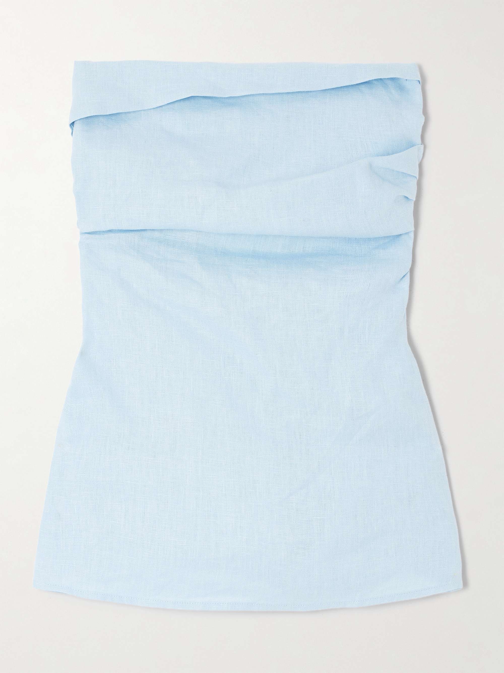 BOE strapless collection of hanging chain linen bunches