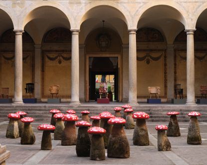 Loewe mushroom stools among our pick of fashion moments at Milan Design Week 2023