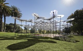 Amanda Levete’s MPavilion is to be gifted to the city and relocated to Collins Street park in Docklands