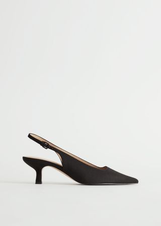 Pointed Slingback Pumps