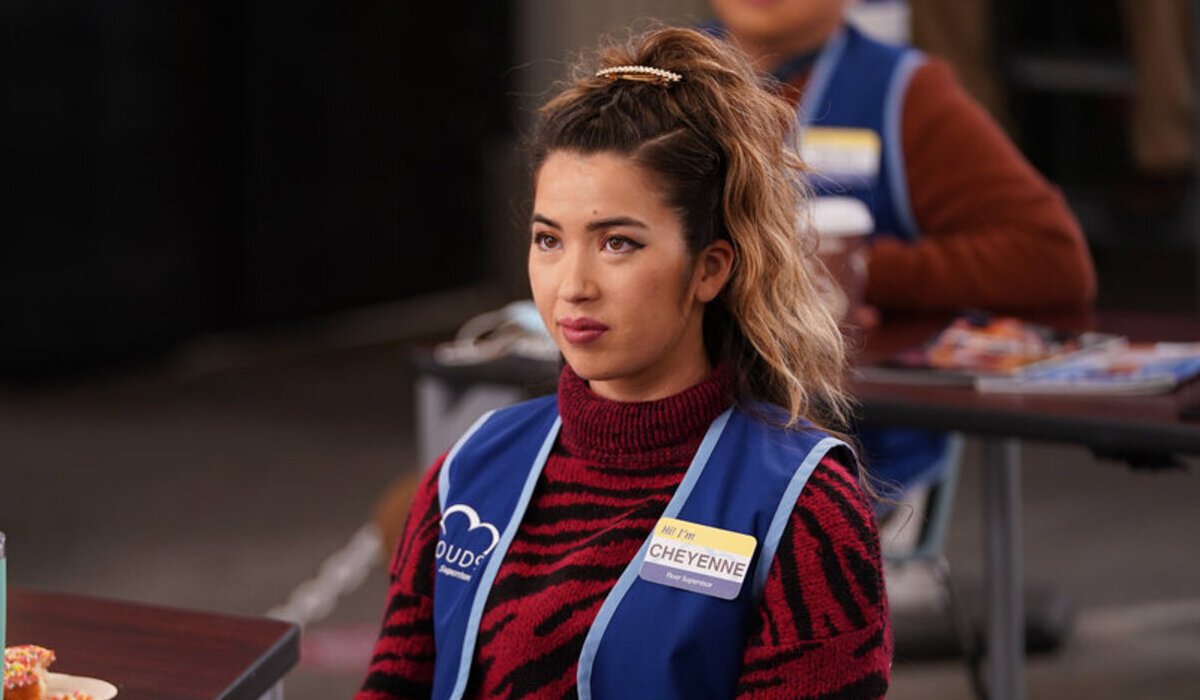 Nichole Sakura Cheyenne superstore season 6 sitting nbc
