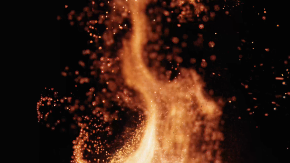 Rather than showcase chefs or plated dishes, leftchannel built "Food Is Art" around the raw materials of cooking: grains, liquids, and textures captured in motion as they transform and combine.