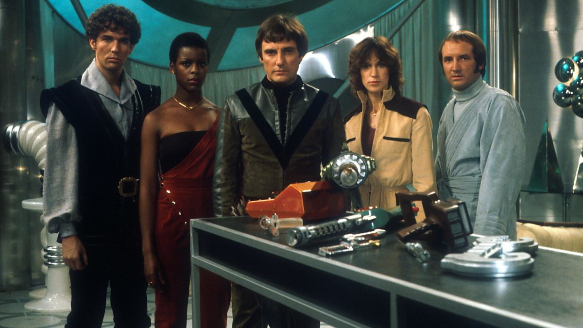 Screenshot from sci-fi show Blake's 7