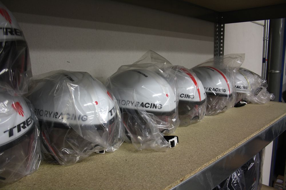 Team time trial lids for the entire season