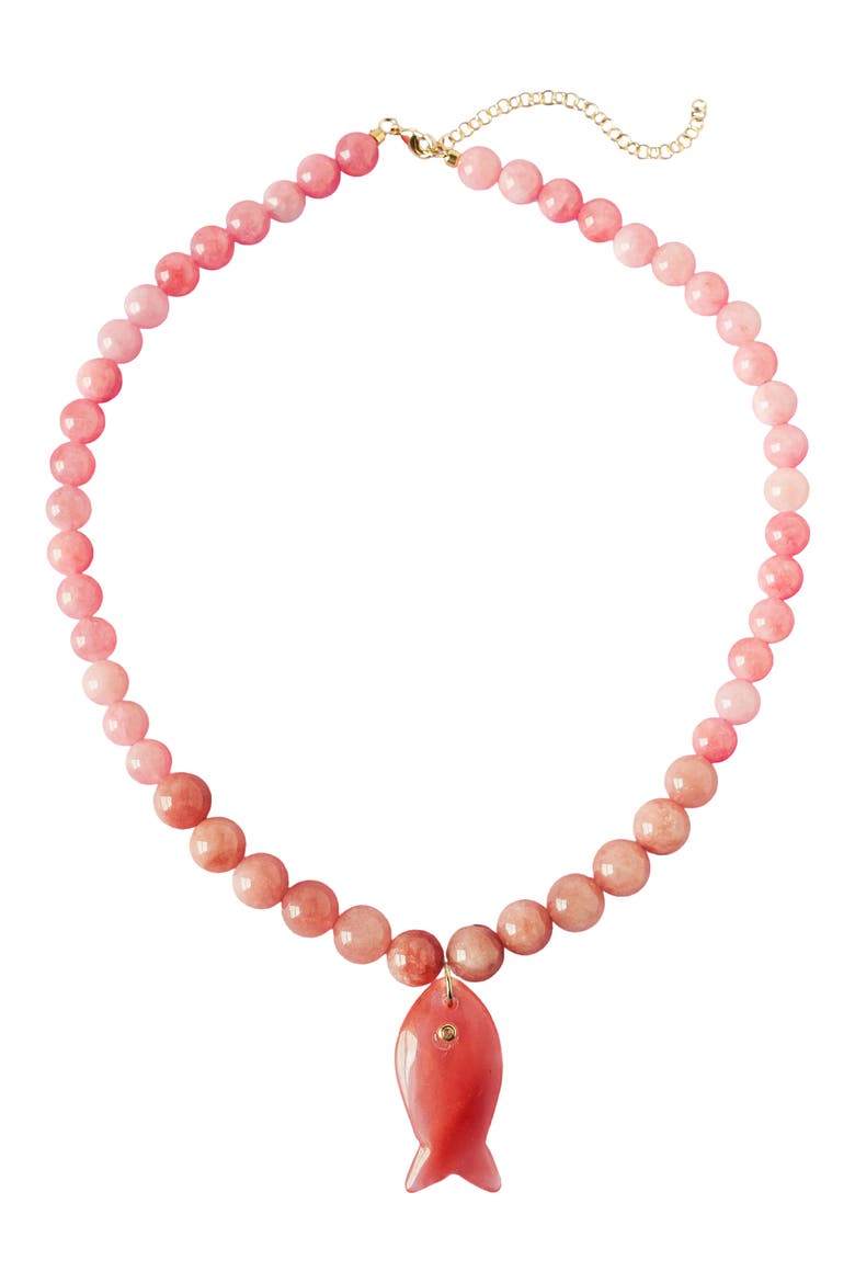 Coral Bay Fish Pendant Necklace