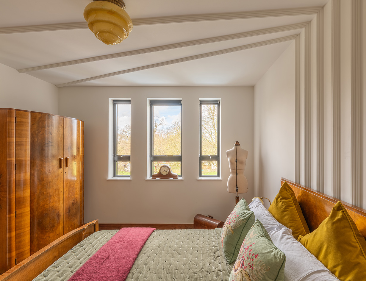 image of Deco House by Farid Karim, an art deco inspired house, transformed from a classic victorian terrace