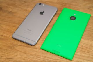 Lumia 1520 vs iPhone 6 Plus