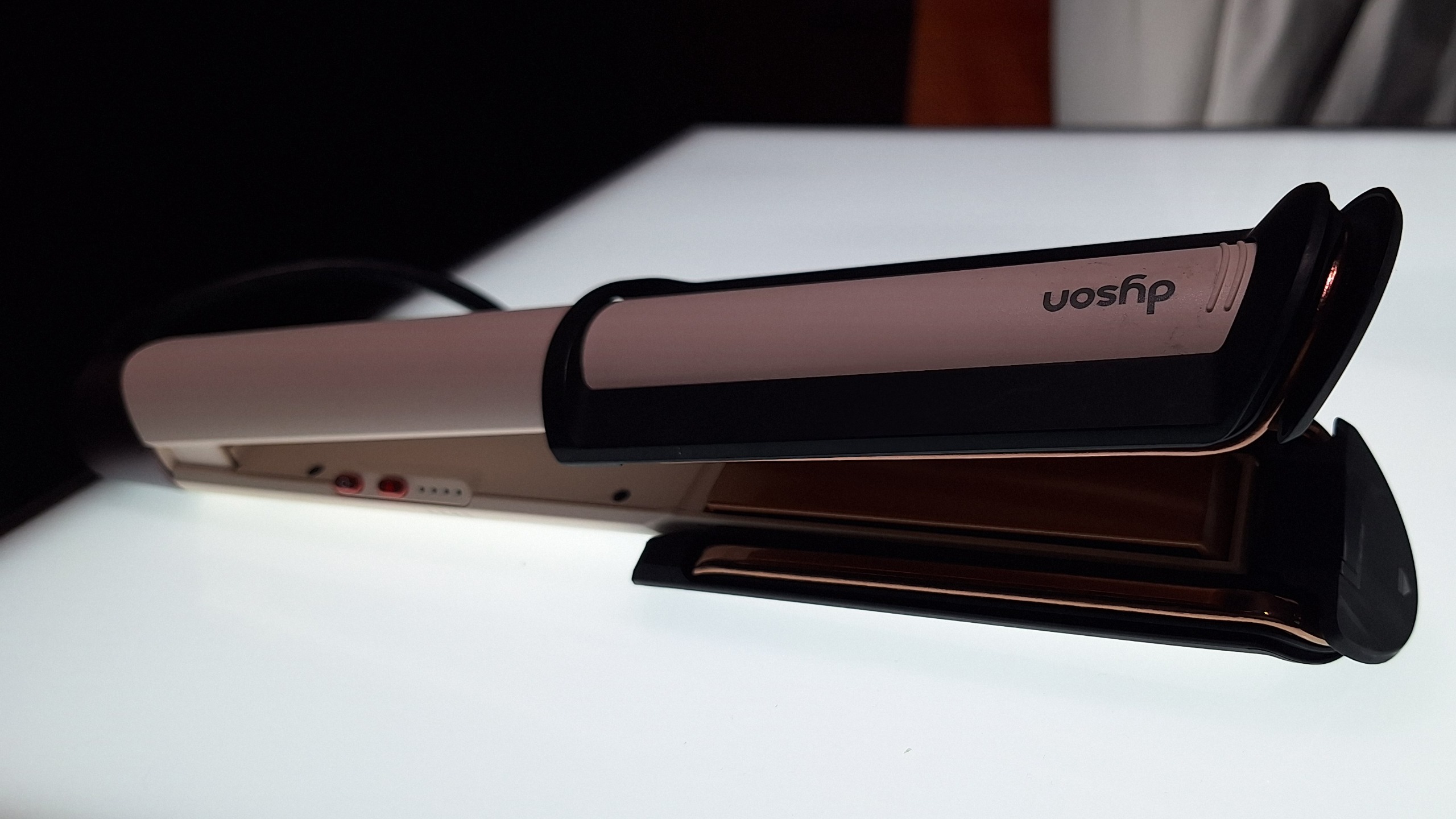 Dyson Corrale CoolShine straightener on show at IFA