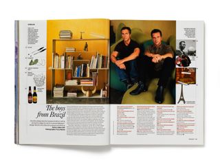 Humberto and Fernando Campana featured in July/August 2004 pages of Wallpaper* magazine