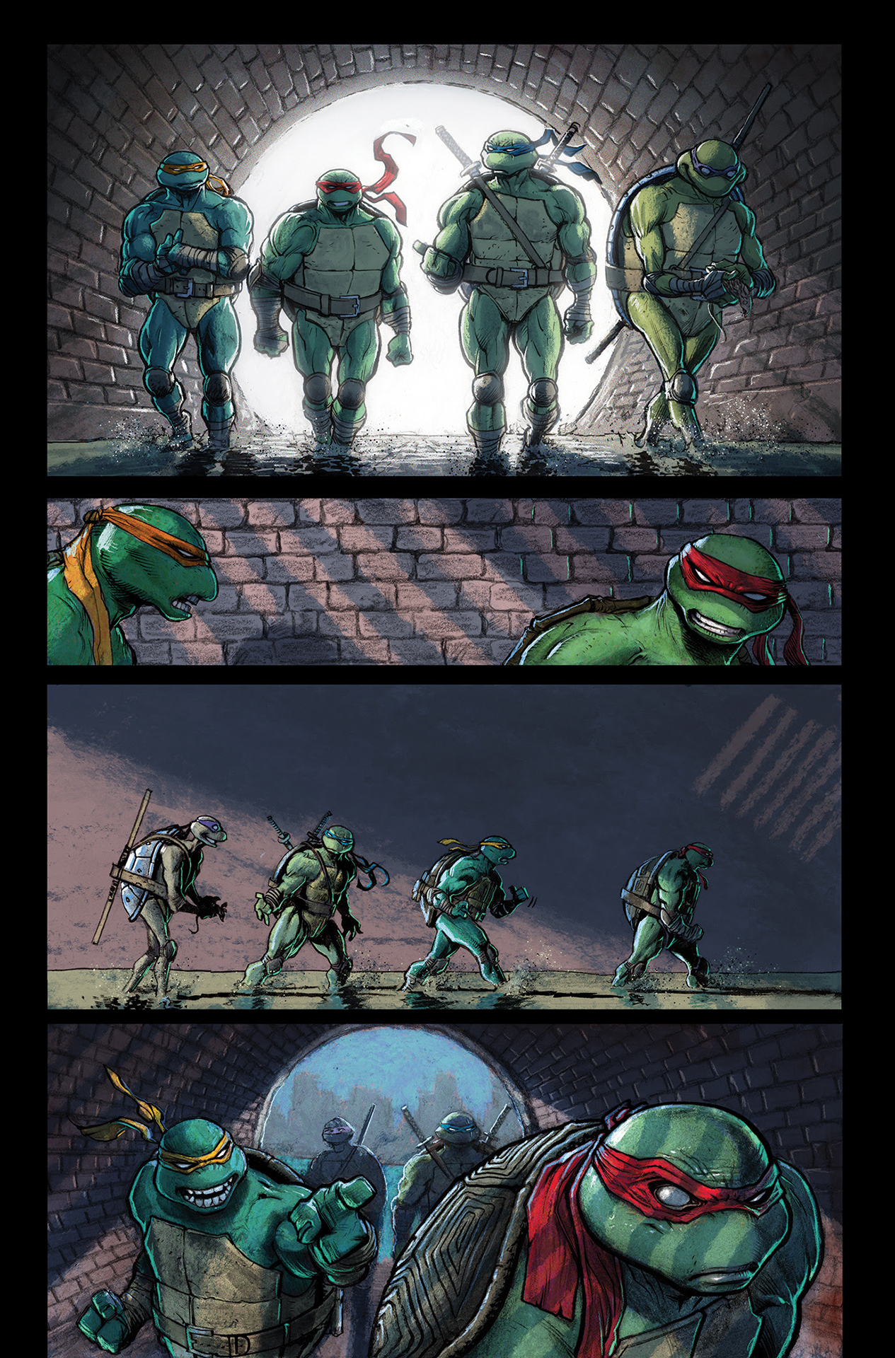 Teenage Mutant Ninja Turtles relaunch enlists artist Juan Ferreyra as the TMNT are reunited in New York