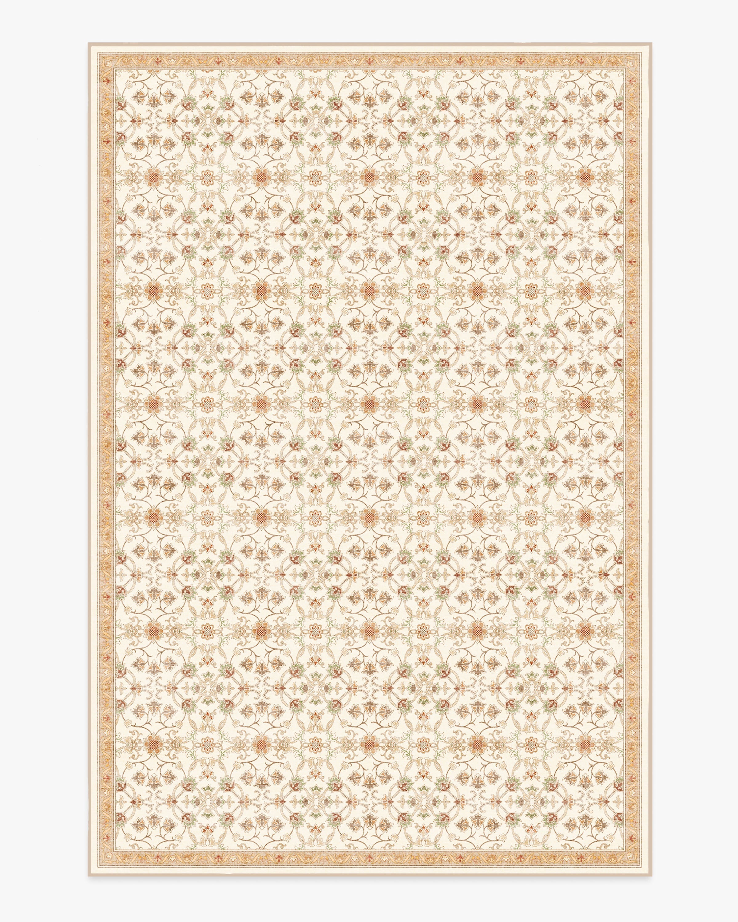 Persian Scroll Cream Rug by Morris &amp;amp; Co.