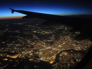 Mercury, Venus, Jupiter and Humans Seen From the Air