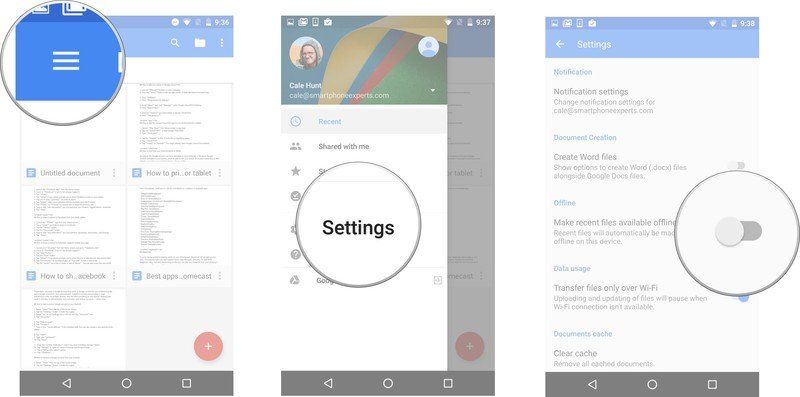 How to use Google Docs or Sheets offline on Android | Android Central