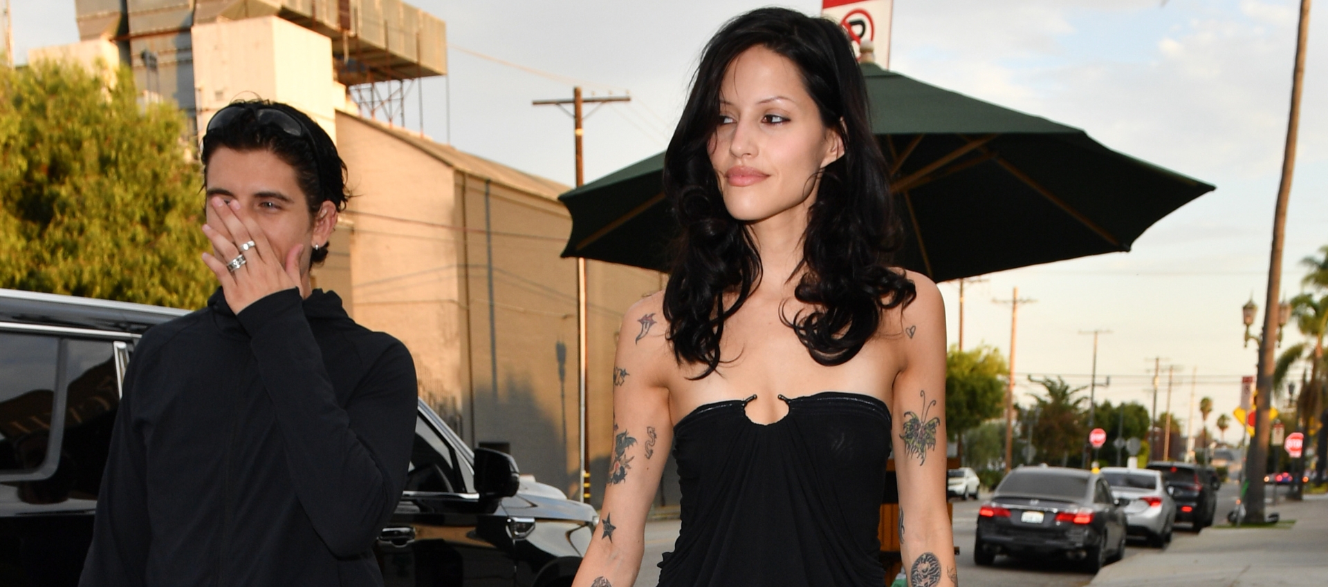 Gabbriette arrives at a private screening of "I Know What You Did Last Summer" in Los Angeles, California.