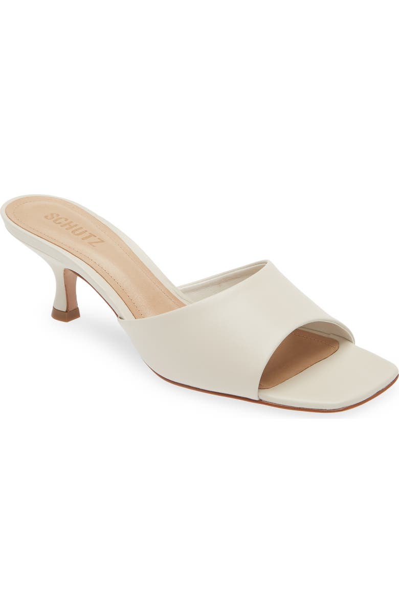 Dethalia Kitten Heel Slide Sandal