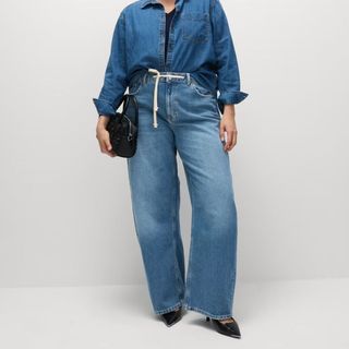 Wide leg jeans from M&S