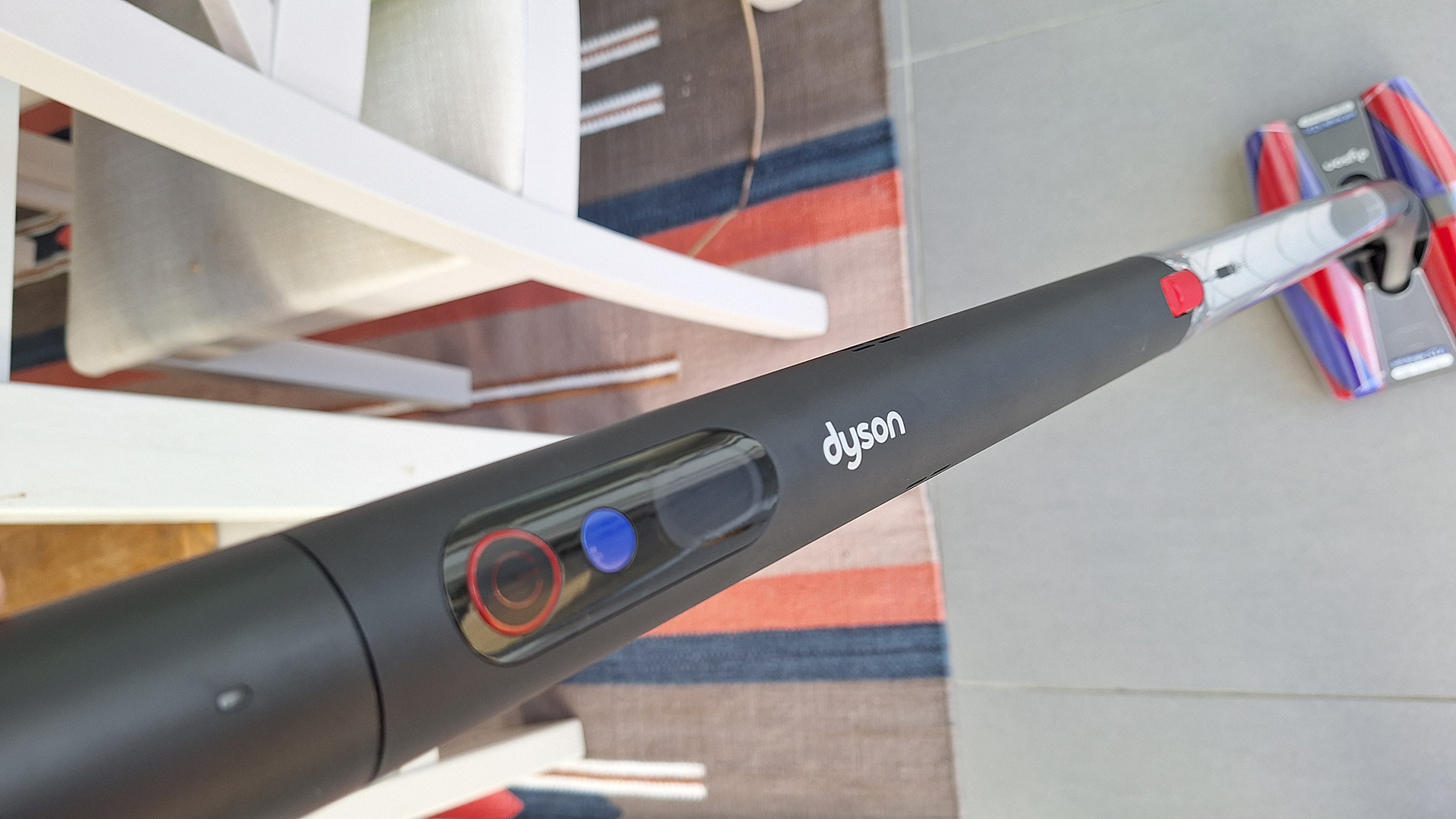 Dyson PencilVac in tester's home