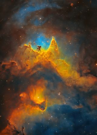 astronomy photographer of the year the soul of space close-up of the soul nebula