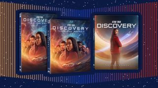 a trio of images for Star Trek: Discovery's home video release