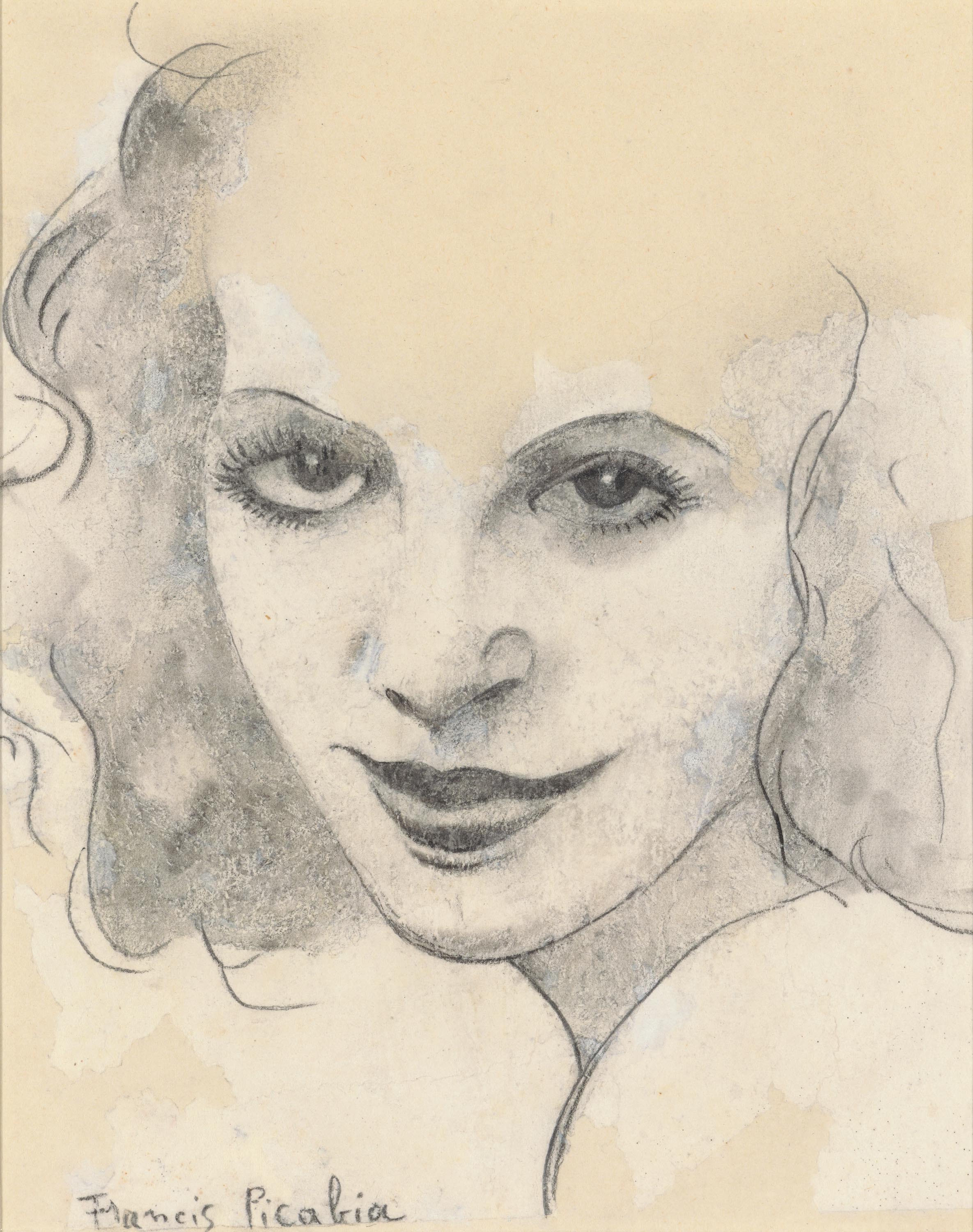 Francis Picabia &amp;ldquo;T&amp;ecirc;te de femme&amp;rdquo;, ca. 1941-1942