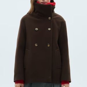 Mango Virgin Wool Coat