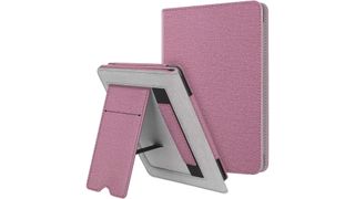 FINTIE Stand Case for 6" Kindle Paperwhite in dark pink