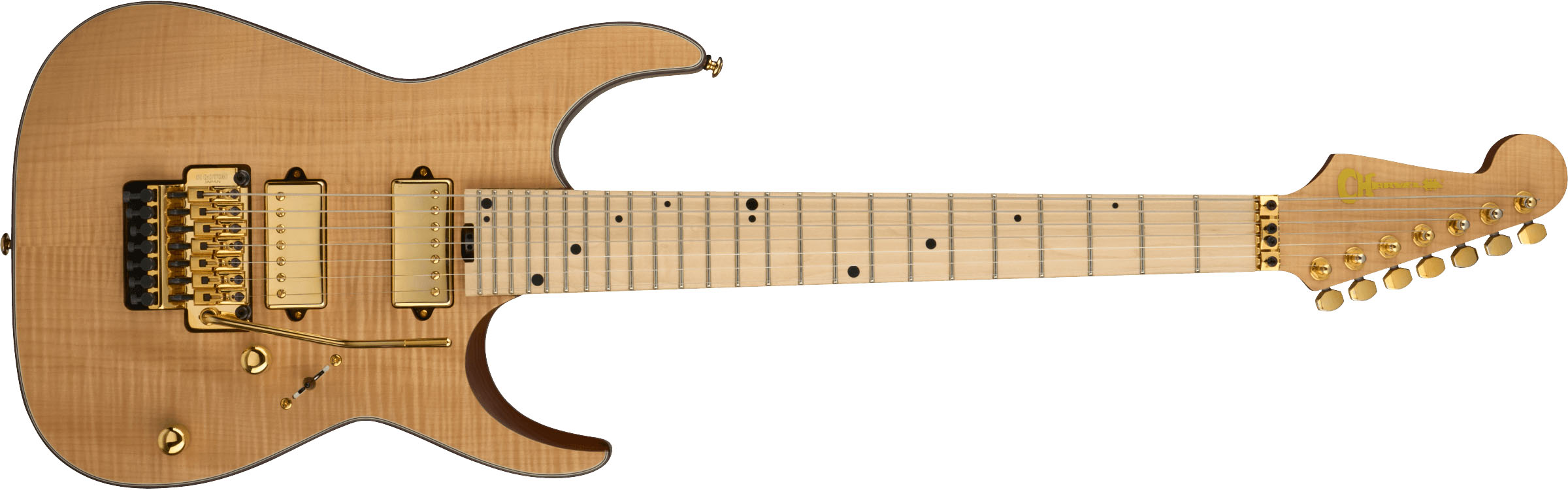 Charvel Angel Vivaldi Signature Pro-Mod Nova-7 NAT: The new S-style is eight years in the making and in some of the promo pictures it looks like Angel Vivaldi has been on horseback for much of that time.