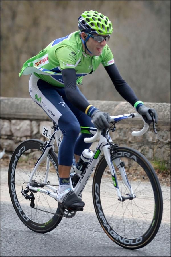 Alejandro Valverde was unable to get the advantage he'll likely need for Sunday's time trial.