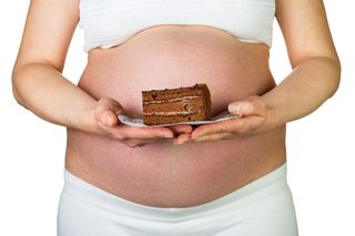 pregnancy, pregnant, cake, chocolate, dessert