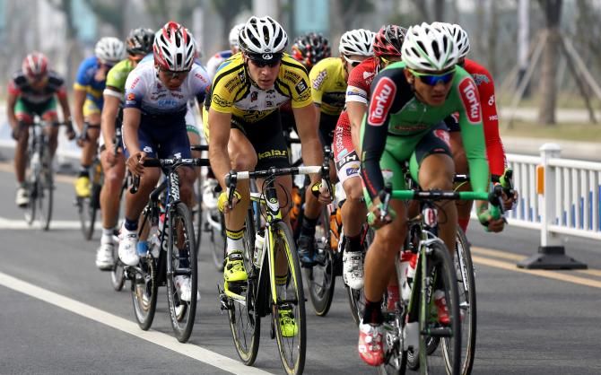 A large breakaway escaped early in the stage