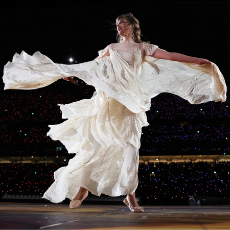 Taylor Swift performs at Accor Stadium on February 23, 2024 in Sydney, Australia.