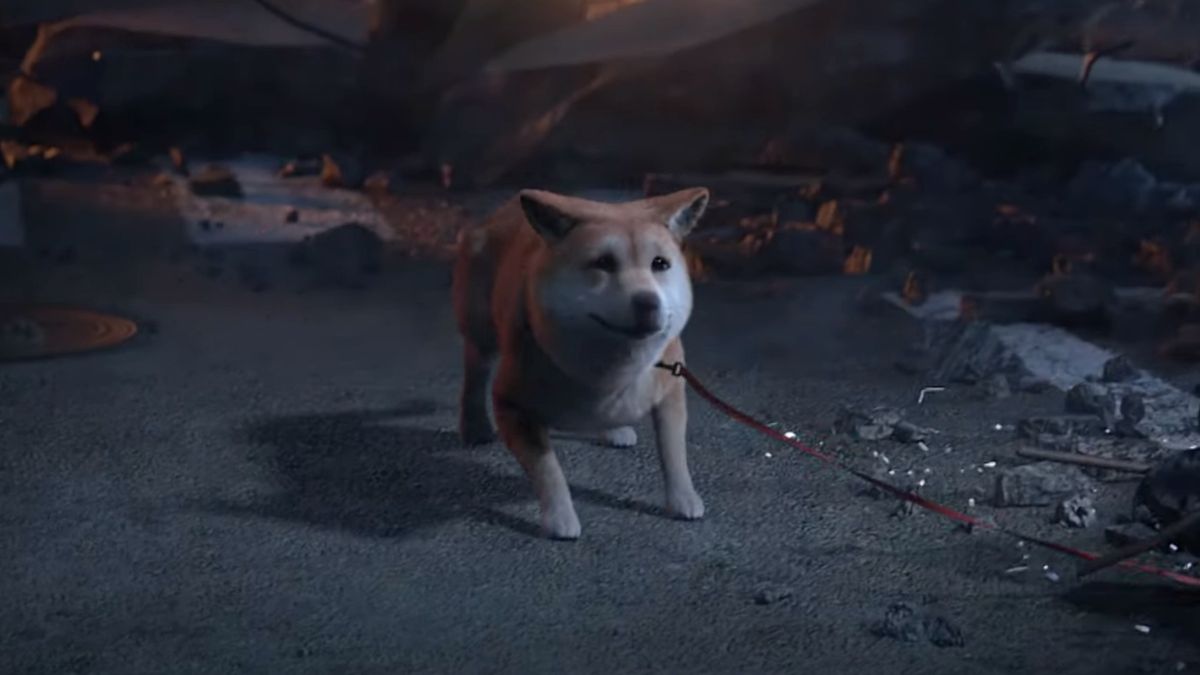 A sad dog from the teaser trailer for Project GG.