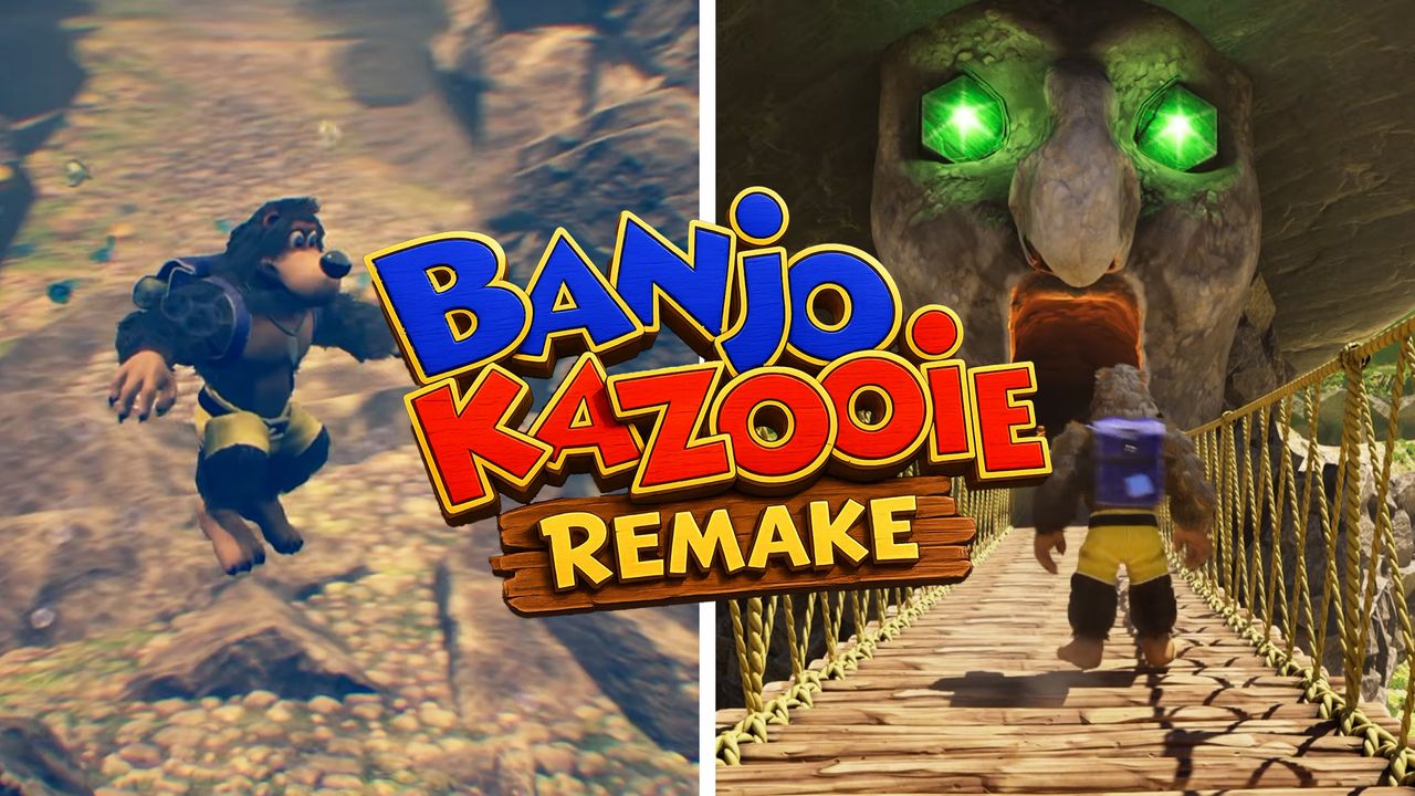 Unreal Engine 5 ile Yeniden Yapılan Banjo-Kazooie Projesi İlgi Görüyor